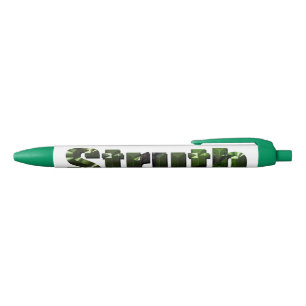 Struth ! Aussie Slang Word, Blauwe Inkt Pen