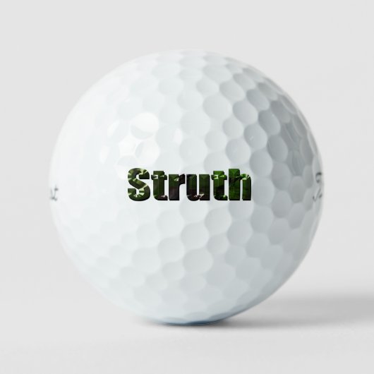 Struth ! Aussie Slang Word, Golfballen (Voorkant)