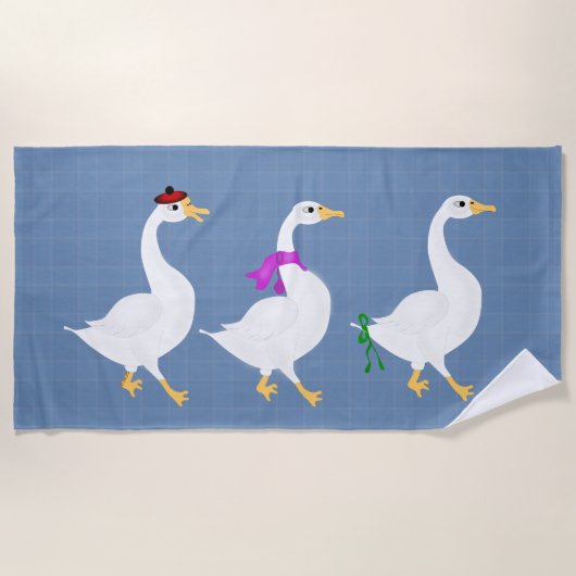 Struttin' Beach Towel Strandlaken (Voorkant)