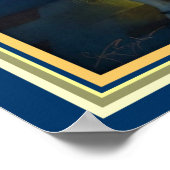 "Strutting Peacock" Presentator art Deco 16 x 20 Poster (Hoek)