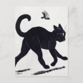 Strutting Tom Cat by Louis Wain Briefkaart (Voorkant)