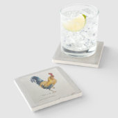 Struutung Rooster-Onderzetter Stenen Onderzetter (Zijkant)