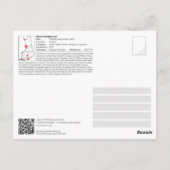 Struve Geodetic Arc - TORNEA Alatornion kirkko Briefkaart (Achterkant)