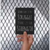 Struw- en sterktebevestiging briefkaart