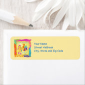 Struw uw het etiket van het het Magnetadres van de (Insitu)