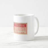  Strychnine Mok van het etiket van het geneesmidde (Voorkant rechts)