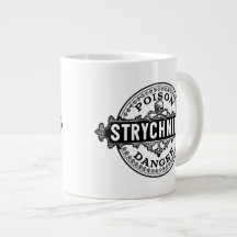 Strychnine  stijlgifteetiket