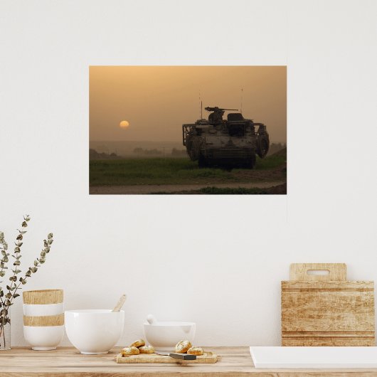 Stryker Infanterievoertuig Poster (Keuken)