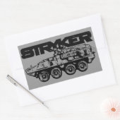 Stryker Rectangle Stickers (Envelop)
