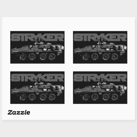 Stryker Rectangle Stickers (Vel)