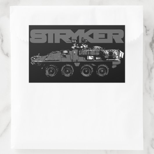 Stryker Rectangle Stickers (Tas)