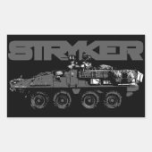 Stryker Rectangle Stickers (Voorkant)