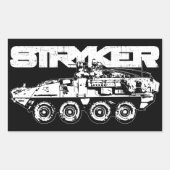 Stryker Rectangle Stickers (Voorkant)