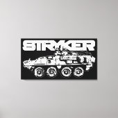 Stryker verpakt canvas afdruk (Voorkant)