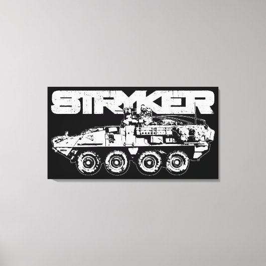 Stryker verpakt canvas afdruk (Voorkant)