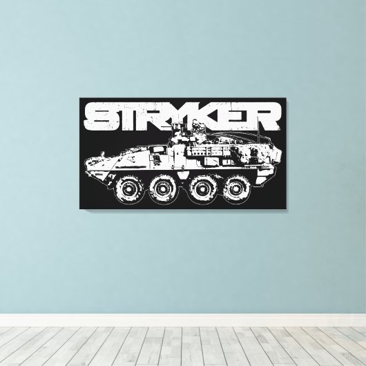 Stryker verpakt canvas afdruk (Insitu (Houten vloer))