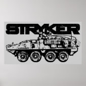 Strykerafdrukken Poster (Voorkant)