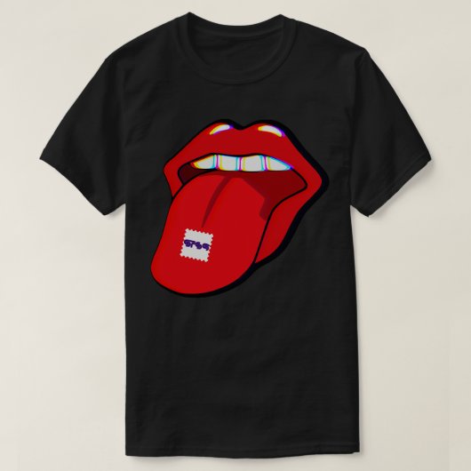 STS9 Acid Tab Trippy Tongue 1 T-shirt (Design voorkant)