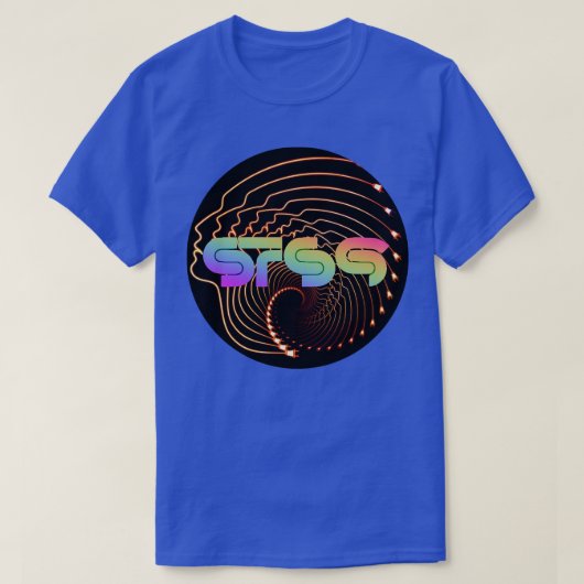 STS9 Psychedelische Face Swirl T-shirt (Design voorkant)