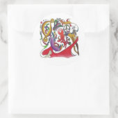 STS9-sticker Ronde Sticker (Tas)