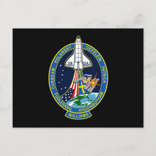 STS 116 Mission Patch Briefkaart