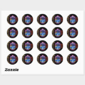 STS 117 Atlantis Ronde Sticker (Vel)
