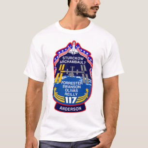 STS-117 Mission Patch T-shirt