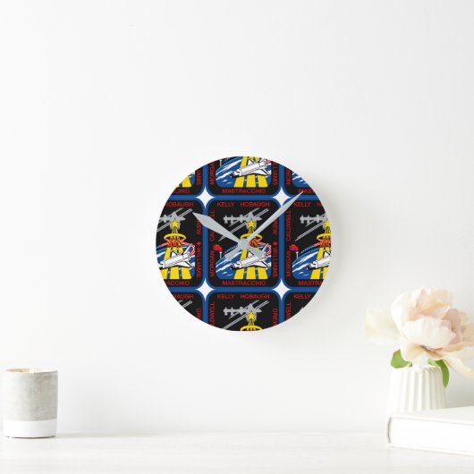 STS-118 Mission Patch Ronde Klok (Huis)