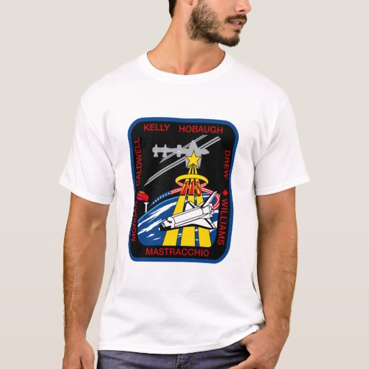 STS-118 Mission Patch T-shirt (Voorkant)