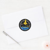 STS 120 Mission Patch Ronde Sticker (Envelop)