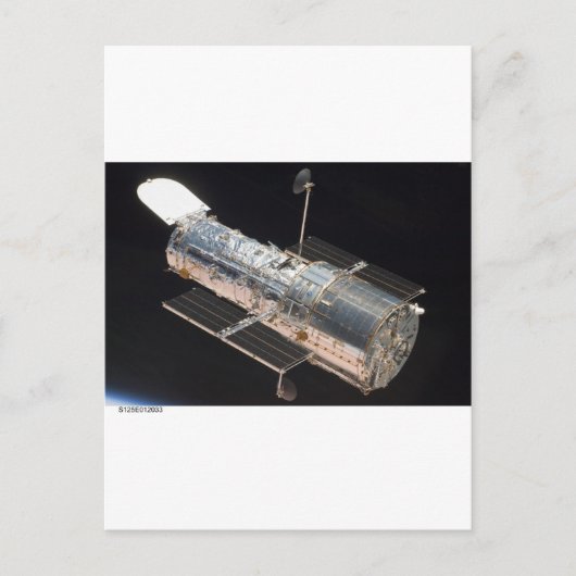STS-125 Atlantis Hubble Briefkaart (Voorkant)