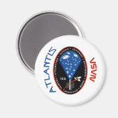 STS 125 Atlantis Magneet (Voorkant / Achterkant)
