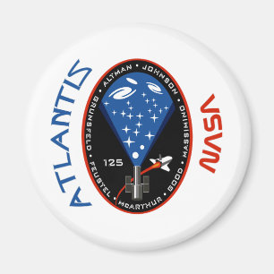 STS 125 Atlantis Magneet