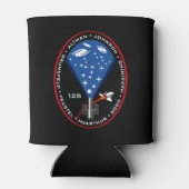 STS 125 Hubble Space Telescope Mission Patch Blikjeskoeler (Achterkant)