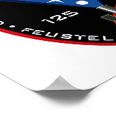 STS 125 Mission Patch Poster (Hoek)