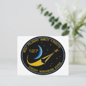 STS-127 Mission Patch Briefkaart (Staand voorkant)