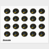 STS-127 RONDE STICKER (Vel)