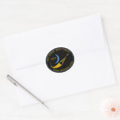 STS-127 RONDE STICKER (Envelop)