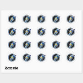 STS 130 Endeavour Ronde Sticker (Vel)