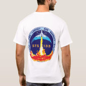 STS-133 Discovery T-shirt (Achterkant)