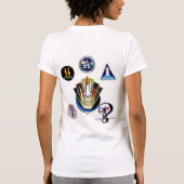 STS-133 Go Discovery! T-shirt (Achterkant)