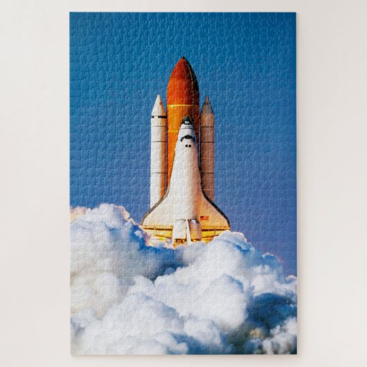STS-133 Space Shuttle Discovery Start Legpuzzel (Verticaal)