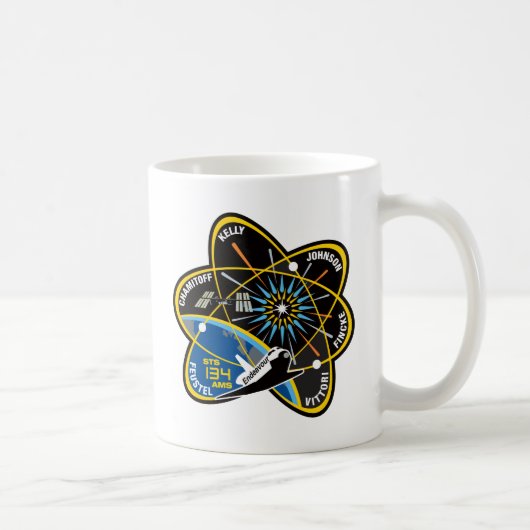 STS 134 Endeavor Koffiemok (Rechts)