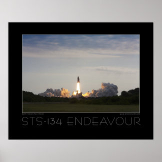 STS-134 Space Shuttle Endeavor Poster