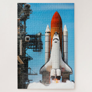 STS-135 Space Shuttle Atlantis Lifting Off Legpuzzel