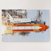 STS-135 Space Shuttle Atlantis Side Photo Launch Legpuzzel (Horizontaal)
