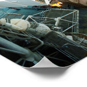 STS-135 Space Shuttle Atlantis Start Poster (Hoek)