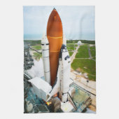 STS-135 Space Shuttle Atlantis Start Theedoek (Verticaal)