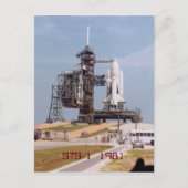 STS-1 1981 briefkaart (Voorkant)