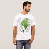 STS 2010 Green T-Shirt Desgin T-shirt (Voorkant volledig)
